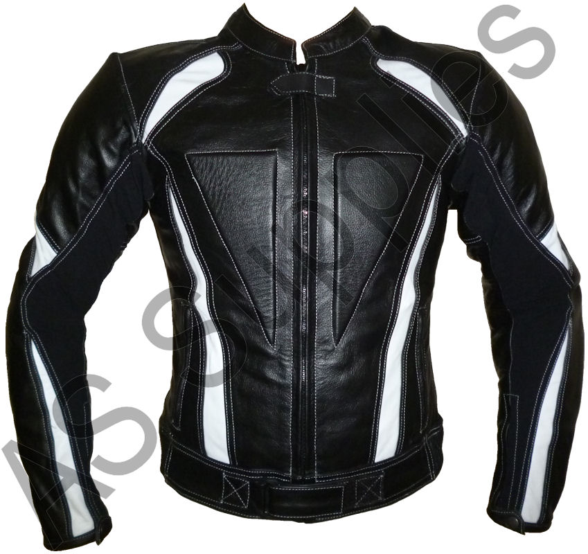 All sizes! "VENDETTA" New Leather Biker Motorcycle Jacket
